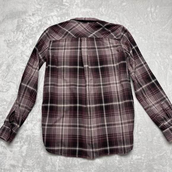 Carhartt Women's Button-Up Top Size Small (4-6) Plaid Flannel Western Cowgirl‎ - Picture 6 of 8